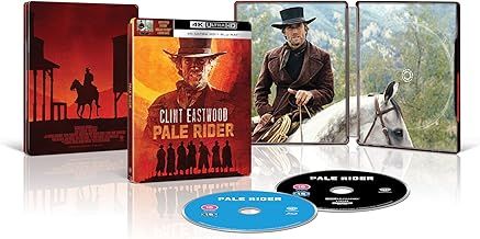 Pale Rider 40th Anniversary Steelbook [4K Ultra HD] [1985] [Region Free]
