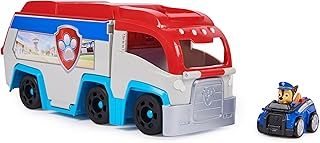 Paw Patrol: Pup Squad Patroller Team Vehicle, Toy Lorry with Collectible Chase Toy Car, Kids’ Toys for Boys & Girls Aged 3+