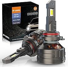 9012/HIR2 Led Headlight Bulb 120W 30000LM,High Lumens LED Kit,6500K Cool White, IP68 Waterproof and Advanced Cooling System, Halogen Upgrade Replacement, Pack of 2
