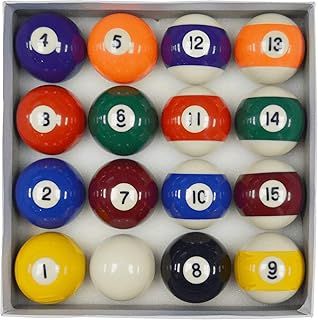 Homegames Spots and Stripes Pool Table Ball Set UK 2" Competition