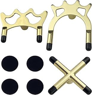 7pcs Snooker Table Rests Set, Billards Cue Stick Bridge, Pool Snooker Table Cross Rest, Snooker Rest Stick, Cross/High/Short, Pool Table Snooker Non-Slip Feet for Snooker Game Competition Table