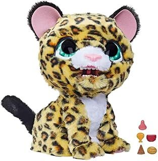 FurReal friends Lil’ Wilds Lolly the Leopard Animatronic Toy: Electronic Plush Pet, 40+ Sounds and Reactions; Ages 4 and Up, Multicolor (F4394)