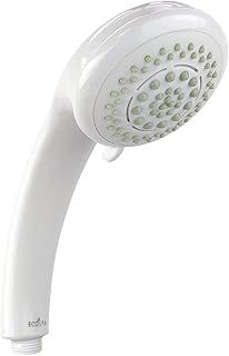 ECOSPA Premium White Shower Handset 6 Mode Functions with Large Head and Easy Clean Nozzles