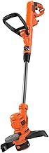 BLACK+DECKER Electric Strimmer with Automatic Single Line Feed, 55W, 240V, Cutting Width 30cm,BESTA530-GB