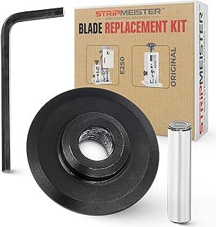 StripMeister Blade Replacement Kit - to Use with Original & E250 Wire Stripper Equipment, Handy Electrical Tools, Easy Blade Installation for Automatic Wire Stripping Machine and Copper Cable Cutters