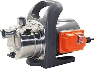 VEATON 1200W Portable Garden Booster Jet Pump, 3500L/H Stainless Steel Pressure Pump, Max Water Lift 46m, 4.6 bar, Transfer Clean Water for Home Lawn Irrigation Sprinkling