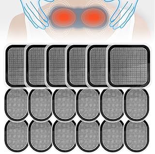 Replacement Gel Pads Set: 18 Pieces Electrodes Pads Compatible with Belt, Compatible with Abs Belt, Updated Electrodes Body Pads Gel Adhesive