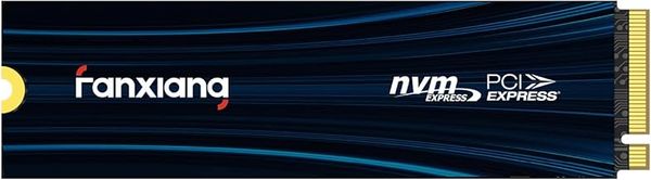 Fanxiang S880E NVMe SSD 500GB M.2 2280 Up to 7300MB/s, PCIe Gen4x4 Internal Gaming SSD for PS5 With Cooling Sticker, SLC Cache for Professional Design