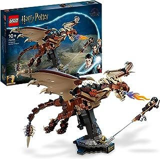 LEGO 76406 Harry Potter Hungarian Horntail Dragon Building Toy, Model Kit for Kids, Boys & Girls with Minifigure, Collectable Room Décor Accessory Set, Wizarding World Gifts