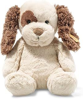 Steiff 083594 Soft Cuddly Friends Peppi whelp, cream, 28 cm, Beige