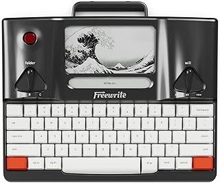 Astrohaus Freewrite Smart Typewriter 3rd Gen, Distraction-Free writing tool with Frontlit E Ink Display, Mechanical Keyboard, and Wi-Fi Cloud Syncing