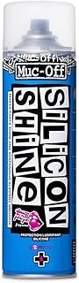 Muc-Off Silicone Shine, 500ml - Advanced Bike Polish for Bike Cleaning and Maintenance - Protective Silicone Spray for MTB/Road/Gravel Bikes