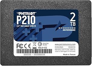 Patriot P210 SATA 3 2TB SSD 2.5 Inch Internal Solid State Drive - P210S2TB25