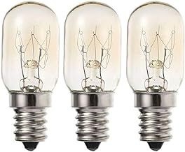 15W E14 Fridge Bulb 240V, Pygmy Freezer Light Bulbs SES Sewing Machine Bulbs Small Edison Screw Warm White 2700K 15W E14 Salt Lamp Bulb Screw in 360 Degree (3-Pack).