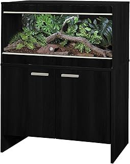 Repti-Home Maxi Medium Black Vivarium & Cabinet, PT4134/ PT4150