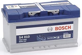 Bosch S4 010 Car Battery 80 A/h - 740 A - 12 V Battery, Type 110, Lead-acid for Non-Start/Stop Vehicles, Left (-) Right (+), 315 x 175 x 175 mm