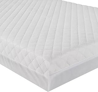 Night Comfort Extra Breathable Baby Toddler Cot Bed Mattress - Anti Allergy & Waterproof Zipped Removable Washable Cover -120 x 60 x 5 cm