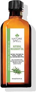 Nature Spell Rosemary Oil for Hair & Skin 150 ml – Rosemary Oil for Hair Growth – Treat Dry Damaged Hair to Target Hair Loss