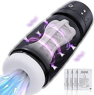 Automatic Male Masturbator Electric Sex Toys, Vacuum Sucking & Vibrating Mode Adult Toys, Masterbater Penis Stimulation Blowjob Toy for Men, Sex Toys4mens UK Vibrator Adult Games