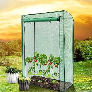 Tomato Greenhouse Reinforced Frame & Cover Outdoor Garden Plant Grow Green House By Crystals®