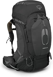 Osprey Men's Atmos AG 65 Litre Rucksack, Black, One Size
