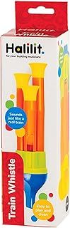 Halilit Kids Train Whistle Musical Instrument. Easy to Play. Clear Rich Sound with 3 Tones. Early Learning Educational Childrens Toy Gift. 2 Years +