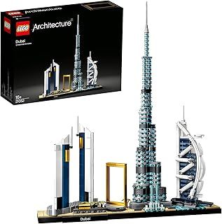 LEGO 21052 Architecture Dubai Model, Skyline Collection, Collectible Building Set