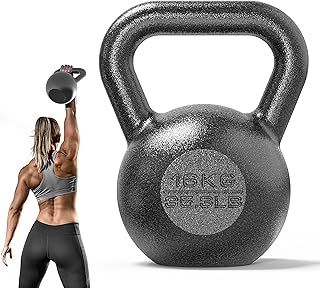 PROIRON Cast Iron/Neoprene Coated kettlebell Weight for Home Gym Fitness & Weight Training (4KG-24KG)