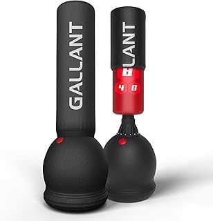 Gallant Free Standing Punch Bag Cover - Fits for all 5ft to 6ft Punch Bag - Tear Resistant & Weather Resistant Heavy Boxing Bag Cover Waterproof with Elastic Finishing for Secure Grip