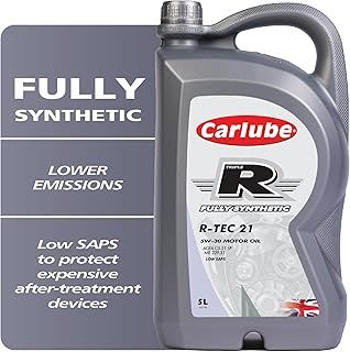 Carlube Triple R 5W-30 ACEA C3, API SP Fully Synthetic Engine Oil R-TEC 21 5L