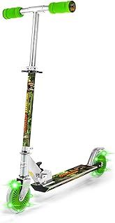 SV14697 Dinosaur Scooter with 2 Light UP Wheels, Multi Colours