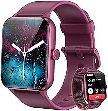 Blackview Smart Watch for Men Women (Answer/Make Call & AI Voice), 1.85" HD Fitness Watch with Heart Rate/SpO2/Sleep/Stress Monitor, 110+ Sports Waterproof Activity Tracker, Smartwatch for Android iOS
