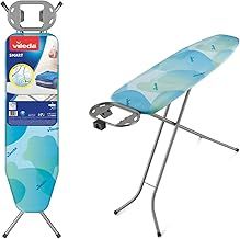 Vileda Smart Ironing Board, Blue, 114 cm long x 34 cm wide x 75-91 cm high