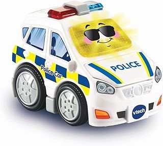 VTech Toot-Toot Drivers Police Car | Interactive Toddlers Toy Pretend Play With Lights And Sounds | Suitable Boys & Girls 12 Months, 2, 3, 4 + Years, English Version