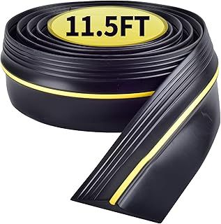 3.5M 11.5FT Garage Door Threshold Seal Weatherproof Easy Cut Replacement Strip (11.5ft/3.5m)