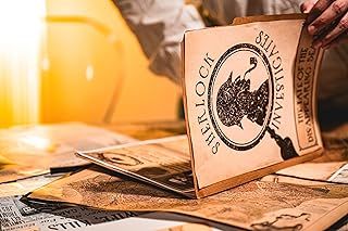 Authentic Sherlock Holmes Mystery Game for Adults & Kids | Solve the Crime as a Detective with Clues & Evidence | Ages 14+, 1-8 Players | Solo, Date Night, Parties, Book Lovers