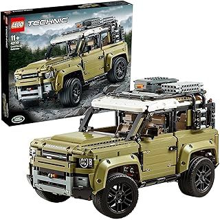 LEGO Technic 42110 Land Rover Defender, Maquette de Voiture a Construire, Idée Cadeau Jouet pour Enfant de 11 ans et +