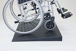 The Ramp People 7cm Rubber Threshold Wheelchair Scooter Kerb Ramp (70mm x 700mm x1000mm wide)