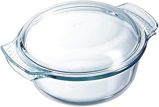 Pyrex 118A000 Glass Round Casserole, 5.1 Liter