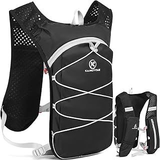 Lightweight Hydration Backpack(Only Bakcpack without Bladder), 5L Running Vest Pack Phone Holder,Runner Rucksack for Men Women Outdoor Cycling Trail Race Marathon Hiking Climbing Jogging