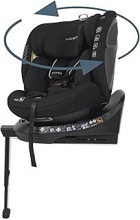 Enfasafe Maxima i-Size 360 Spin ISOFIX Car Seat, ECE R129, Extended Rearward Facing from Birth to Approx. 4 Years (40-105cm), Forward Facing from 15 Months to Approx. 12 Years (76-150cm)