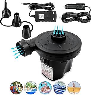 K-Mart Electric Air Pump with 3 Nozzles/Inflate Or Deflate Swimming Ring, Airbeds, Paddling Pools & Other Toys / AC110-240V/ DC12V/50W