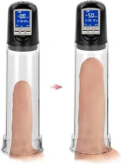 Electric Penis Pump, Male Penis Pump Device Electric Penis Vacuum Pump, Penis Pump for Penis Extender Rechargeable Automatic High Vacuum Penis Air Pressure Device, Adult Sex Toys for Men