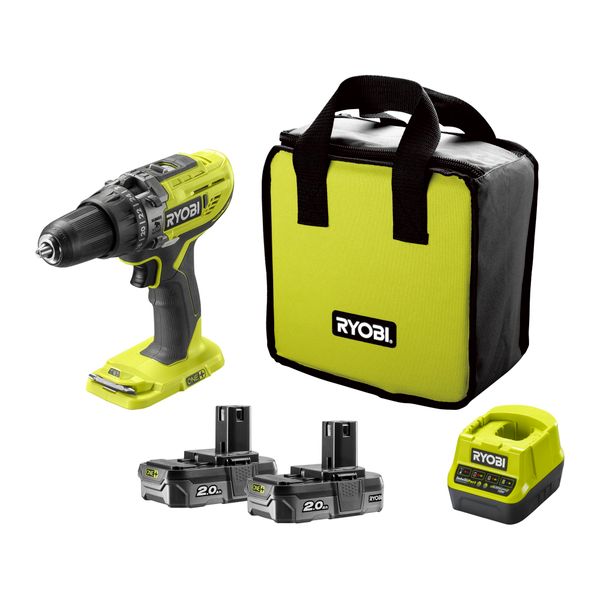 Ryobi 5133003342 R18PD3-220S Drill bit, 18V (2 X 2.0AH)