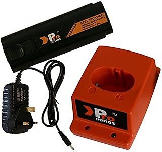 Replacement Battery 6V 1.5ah (Pro Series) for Paslode Nailers + Pro Series Charger Base + Wall Charger