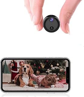 Mini Spy Hidden Camera,4K WIFI Cameras with Audio and Video 160°Wide Motion Detection and Night Vision Take Pictures for Meeting Recording Audio and Video Surveillance Pet Cameras