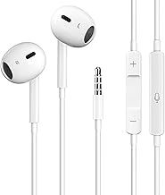Earphones, In-Ear Headphones, Wired Earbuds, Lightweight Earphones,3.5mm Jack Noise Isolating Headset With Microphone, Compatible with for Phone iPad MP3 Samsung HuaWei Android Smartphones Laptops