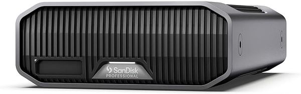 SanDisk Professional 8TB G-DRIVE Project, with PRO-BLADE SSD Mag Slot, Thunderbolt 3, USB (10Gbps), 7200RPM Enterprise Class Hard Drive, Up to 250MB/s read