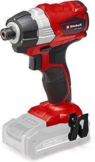 Einhell Power X-Change 180Nm Cordless Impact Driver - Brushless Motor, 18V, 2900 RPM, 1/4" Hex Bit Mount, LED Light - TP-CI 18 Li Solo Battery Powered Impact Drill (Battery Not Included)