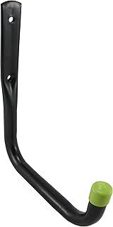 keypak ST7002H 17cm Multipurpose Garage Storage Hook, Heavy-Duty Rust Resistant Wall Mounted Utility Hanger for Workshop Shed Garage, 30kg Load Capacity (Black)